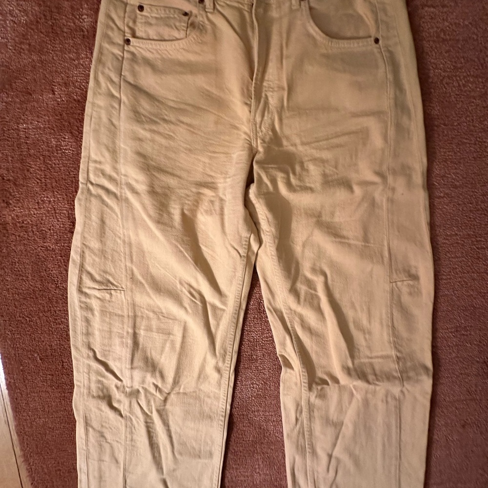 B Side yellow relaxed lasso
